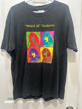 Vintage "Weird Al" Yankovic Canadian Tour 1995 Tee - Single Stitch